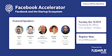 Facebook Accelerator: Startup Roadshow - Kuala Lumpur, Malayisa primary image
