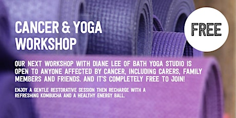 FREE CANCER & YOGA WORKSHOP with We Get It primary image