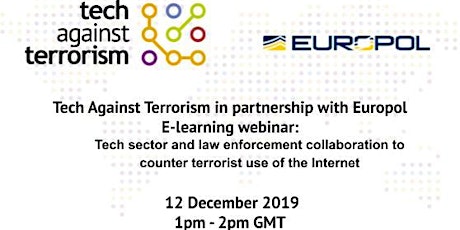 Hauptbild für WEBINAR Tech sector & law enforcement engagement to combat terrorism online