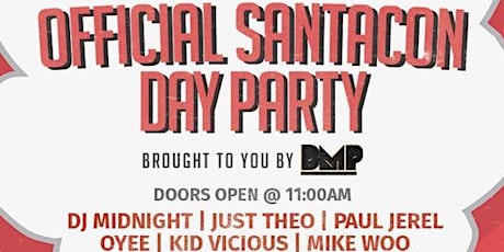 SANTACON Official San Francisco Day Party - 6 Live DJs & Full Bar primary image
