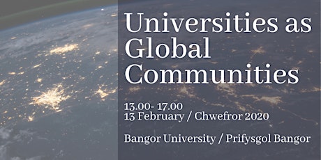 Universities as Global Communities / Prifysgolion fel Cymunedau Byd-eang primary image