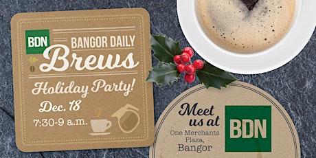 Bangor Daily Brews Holiday Thank you primary image