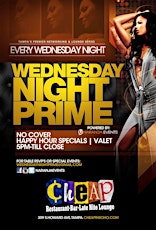 Wednesday Night PRIME: Tampa's Urban Hump Day Happy Hour & Lounge Series primary image