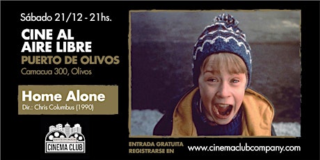 Imagen principal de Cine al Aire Libre en Gastronomada: HOME ALONE (1990) - Sabado 21/12