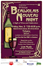 Beaujolais Nouveau 2014 - A Benefit Night of Wine and Celebration primary image