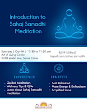 Introduction to Sahaj Samadhi Meditation primary image