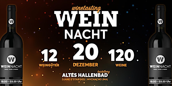 Weinnacht - Wine, Food & Music | Altes Hallenbad