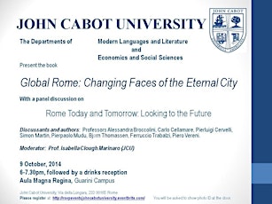 John Cabot University - Global Rome: Changing Faces of the Eternal City primary image