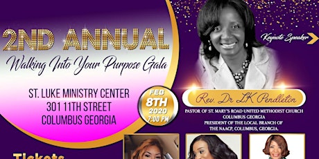 2nd  Annual Walking Into Your Purpose Gala primary image