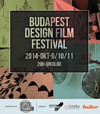 Budapest Design Film Festival // OKT-11-szombat primary image