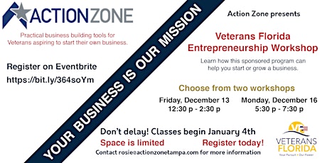 Veterans Florida Entrepreneurship Program 2020