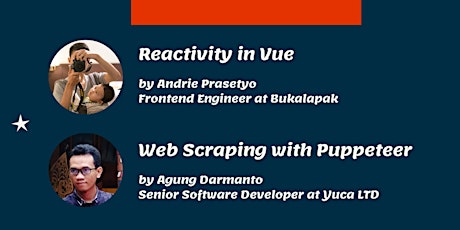 Meetup #5 - Reactivity in Vue.js and Web Scraping with Puppeteer primary image