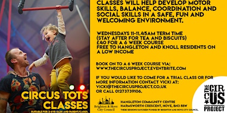 2020 Circus Tots 6 Week Course (Jan-Feb)  primary image