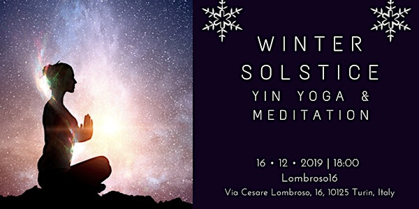 Winter Solstice Yin yoga & meditation