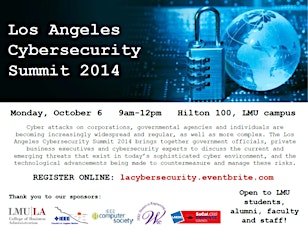 LA Cyber Security Awareness Event -Part of National Cybersecurity Awareness primary image