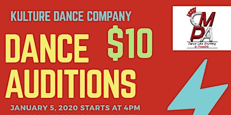Kulture Dance Company Auditions  primary image