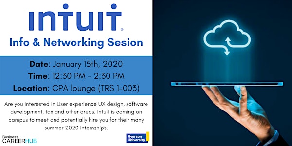 Intuit Information & Networking Session 