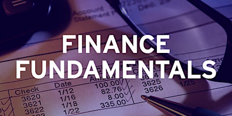 Spark Centre: Finance Fundamentals - March 10, 24 and 31 (Mar-2020) primary image