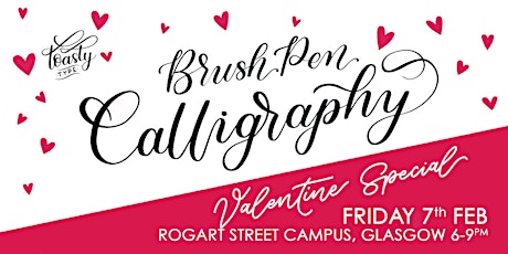 GLASGOW Beginners Brush Pen Calligraphy February 2020!  primary image