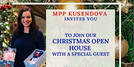 MPP Kusendova Christmas Open house primary image