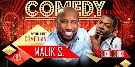 Uproar Comedy Featuring Malik S. primary image