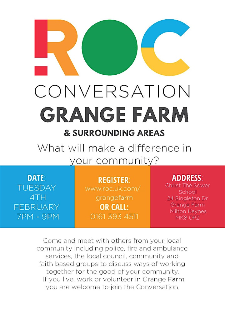 ROC CONVERSATION: GRANGE FARM image