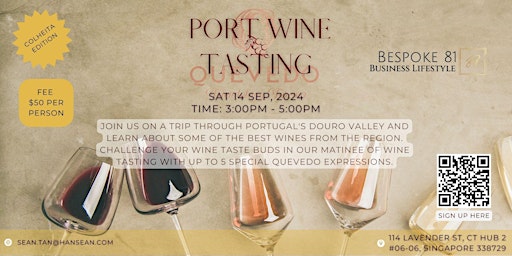 Image principale de Quevedo Port Wine Tasting - Colheita Edition