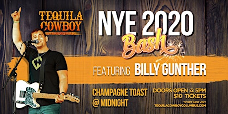New Year's Eve Bash with Billy Gunther primary image