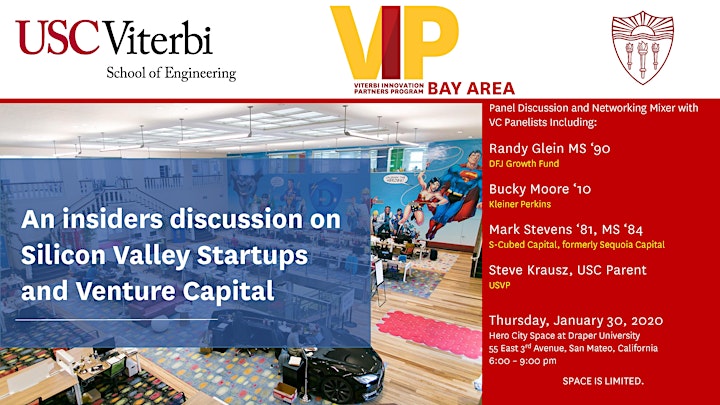 USC Viterbi Interactive Panel - Silicon Valley Startups and Venture Capital image