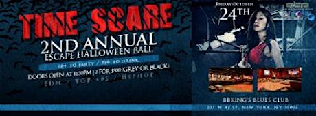 2ND ANNUAL ESCAPE HALLOWEEN BALL [ Advance tickets SOLD OUT- There  will be tickets at the door] primary image