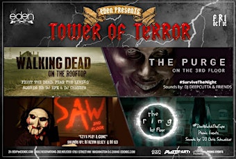 TOWER OF TERROR at EDEN DC HALLOWEEN 2014 primary image