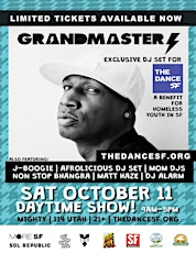 Grandmaster Flash: The Dance SF, a Daytime Dance Party for Homeless Youth primary image