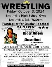 oWo Wrestling Fundraiser for Smithville primary image