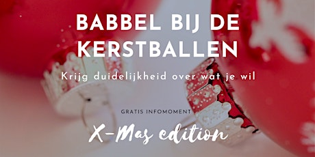 Primaire afbeelding van Babbel bij de kerstballen: Krijg duidelijkheid over wat je wil