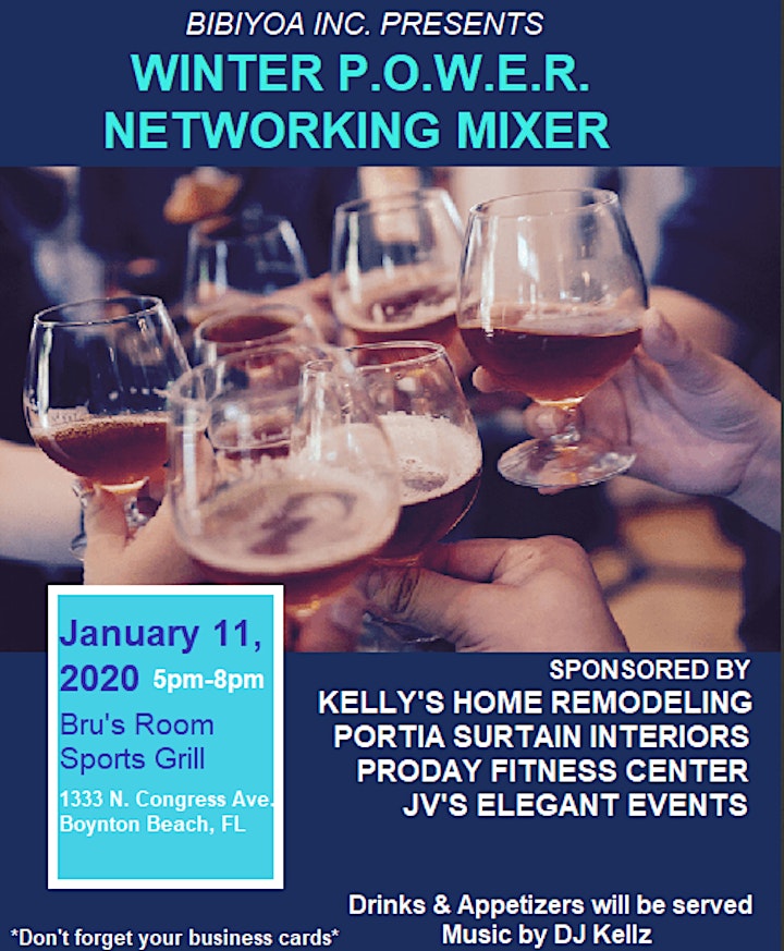 Bibiyoa Inc S Winter P O W E R Networking Mixer