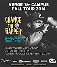 Verge Campus Fall Tour featuring Chance the Rapper primary image