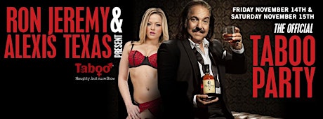 RON JEREMY AND ALEXIS TEXAS (FRIDAY NIGHT)! primary image