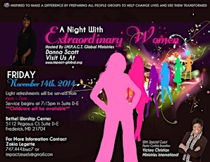 I.M.P.A.C.T. presents "A Night with Extraordinary Women" primary image