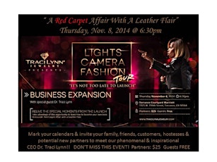 "LIGHTS, CAMERA FASHION L.A. TOUR:  A RED CARPET AFFAIR WITH A LEATHER FLAIR" primary image