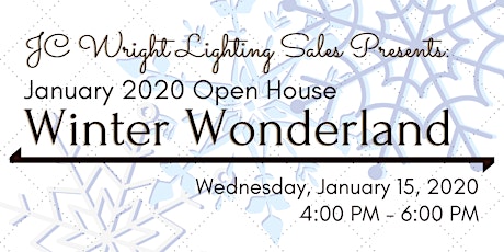 JC Wright Lighting Sales Presents: January 2020 Open House! primary image