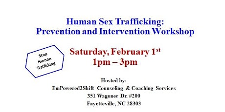 Human Sex Trafficking: Prevention and Intervention Workshop primary image