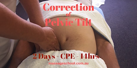 Musculo-Skeletal Correction of Pelvic Tilt - CPE Event (14hrs) primary image