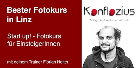 Hauptbild für Start up! - Fotokurs für EinsteigerInnen (5-teiliger Kurs)