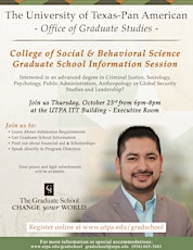 College of Social and Behavioral Sciences Graduate Information Session primary image