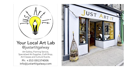Registration for Upcoming Adult Art Courses  in 2020 at Just Art It primary image