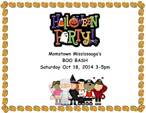 momstown Mississauga Halloween Boo Bash primary image