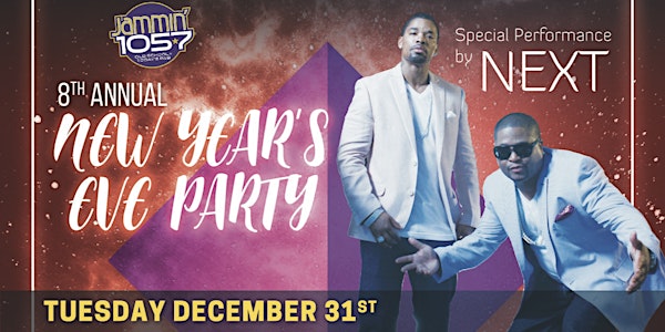 Las Vegas New Years Party Jammin 1057 8th Annual + VIP Tables + Tickets