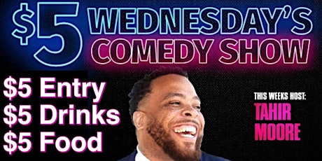 $5 Wednesday's Comedy Show - Ballin' On A Budget primary image