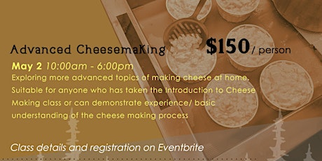 Advanced Cheesemaking primary image