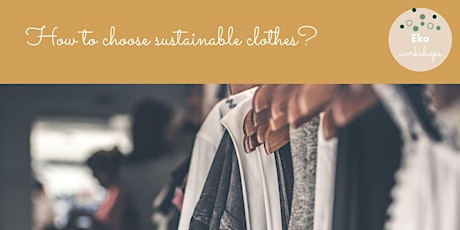 Hauptbild für Workshop: How to choose sustainable clothes with Arantza Ramirez